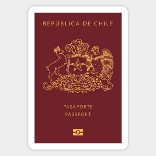 Chile passport Magnet